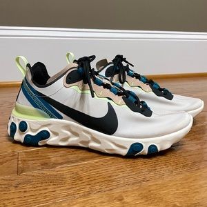 New Nike React Element 55 Fossil Stone